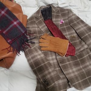 Caruso 100% Cashmere unlined jacket